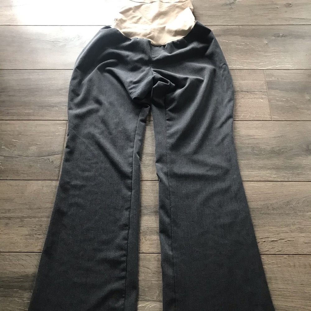 Oh Baby by Motherhood charcoal dress pants. Sz XL